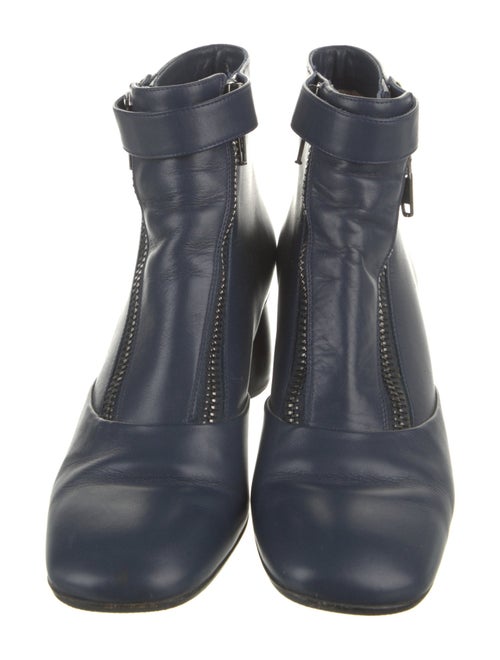 Marc Jacobs Leather Lace-Up Boots
