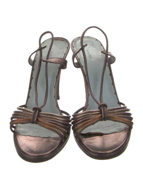 Marc Jacobs Leather Slingback Sandals
