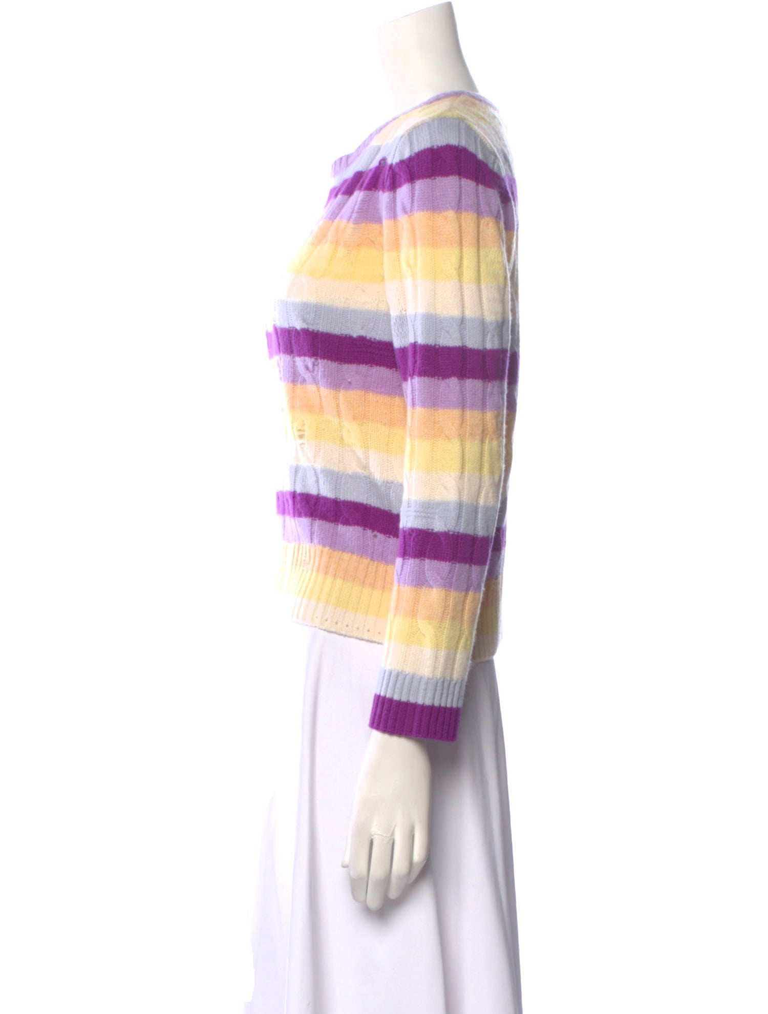 Marc Jacobs Cashmere Striped Sweater