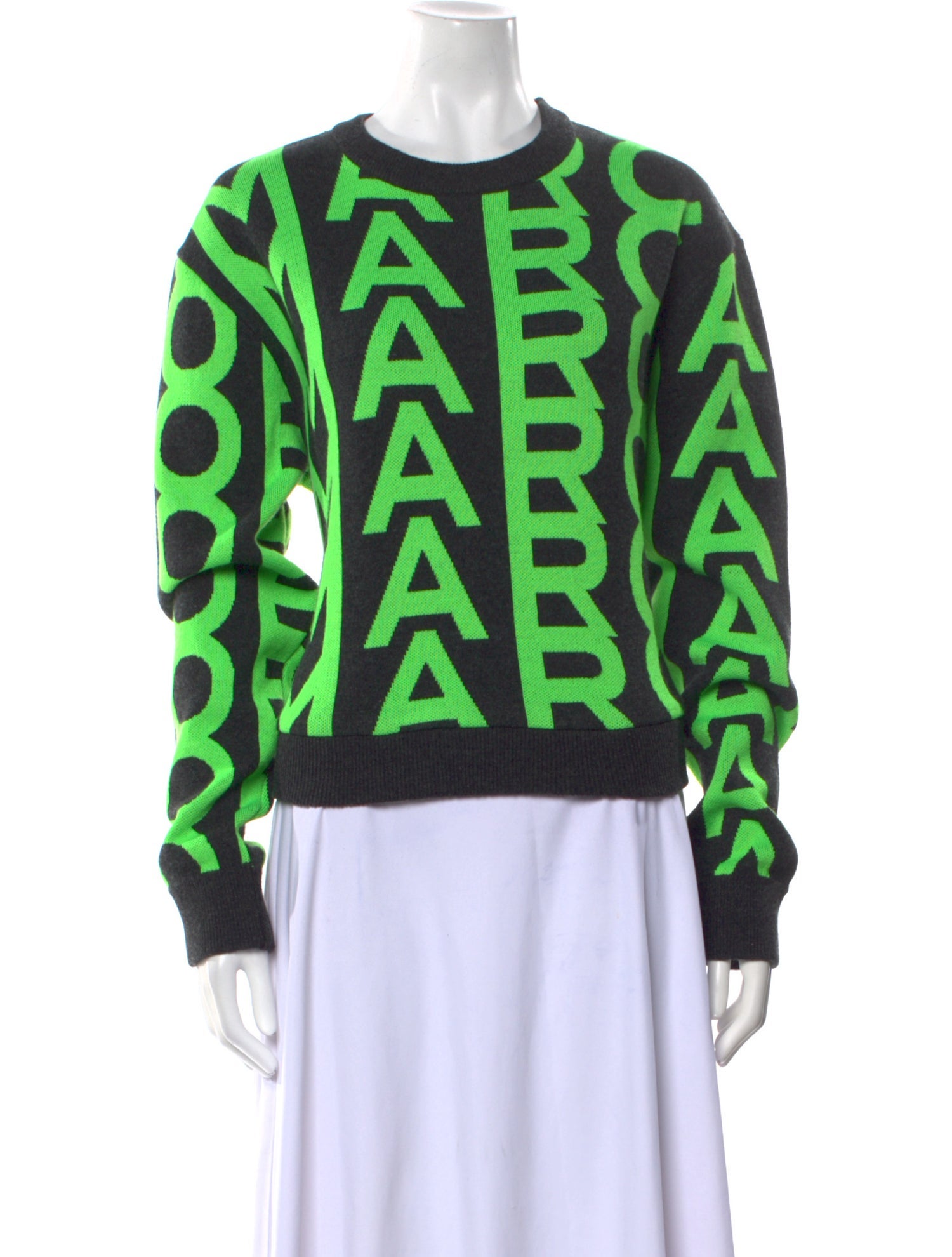 Marc Jacobs Wool Printed Sweater