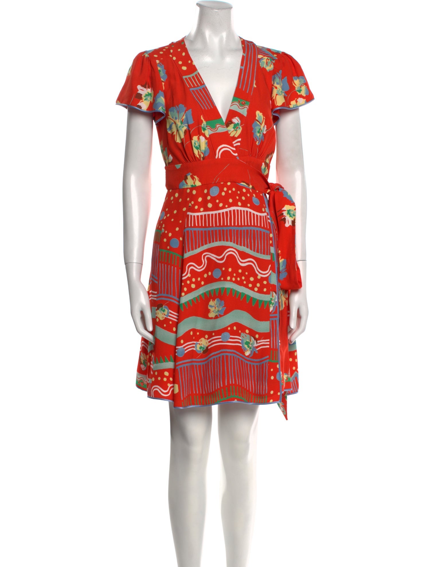 Marc Jacobs Printed Mini Dress