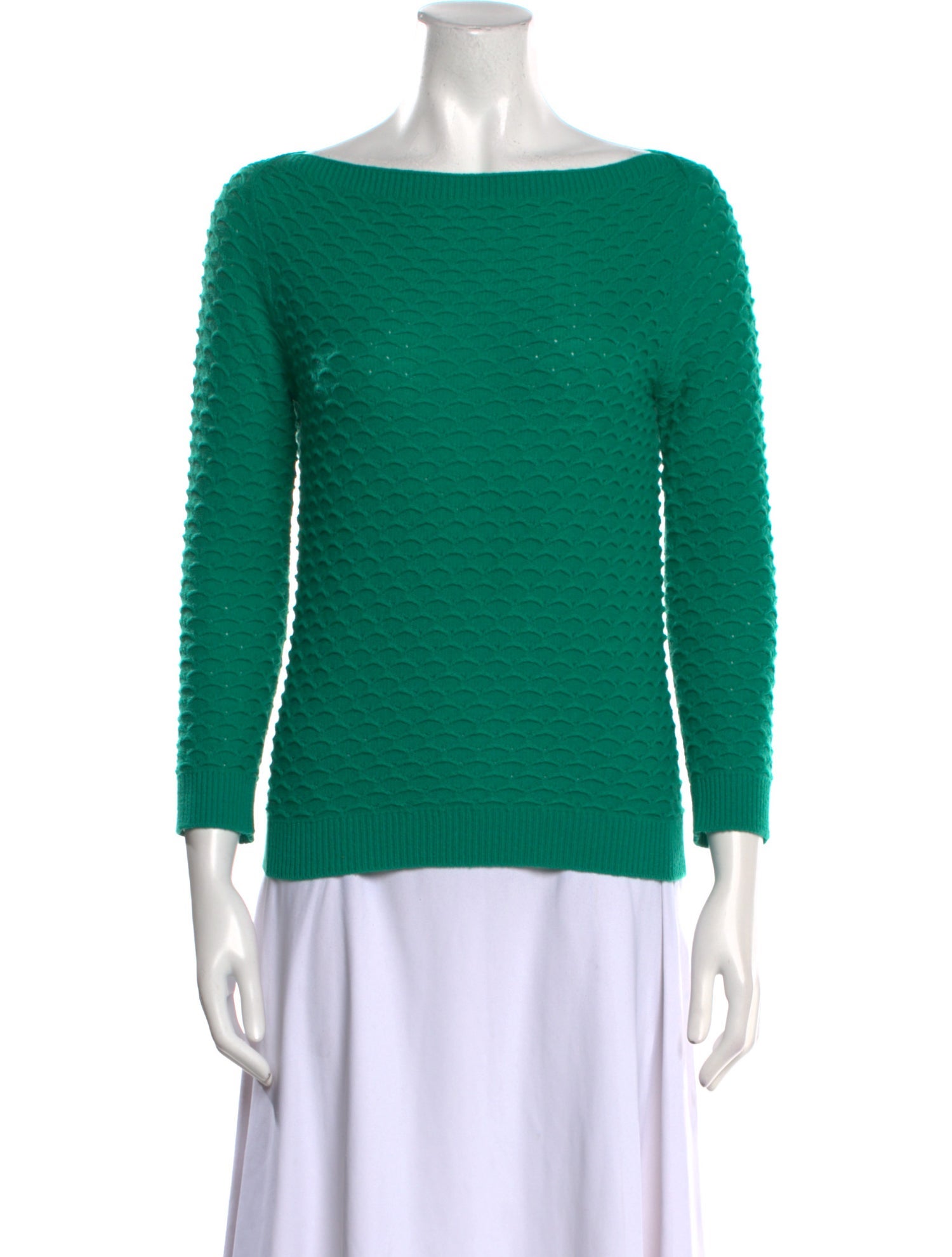 Marc Jacobs Cashmere Bateau Neckline Sweater