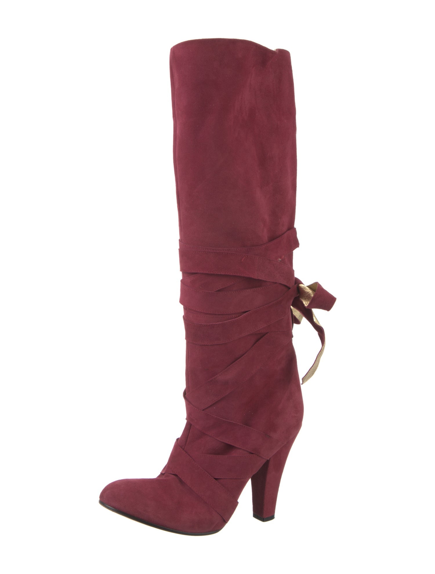 Marc Jacobs Suede Slouch Boots