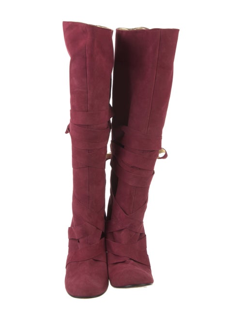 Marc Jacobs Suede Slouch Boots