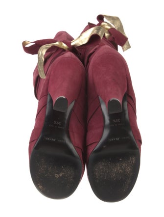 Marc Jacobs Suede Slouch Boots