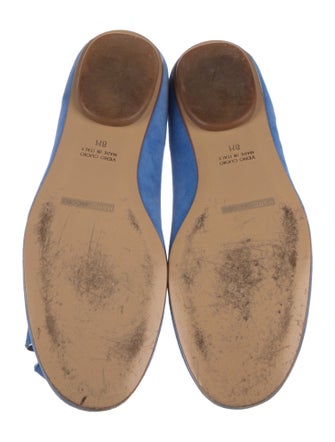 Marc Jacobs Suede Floral Print Flats