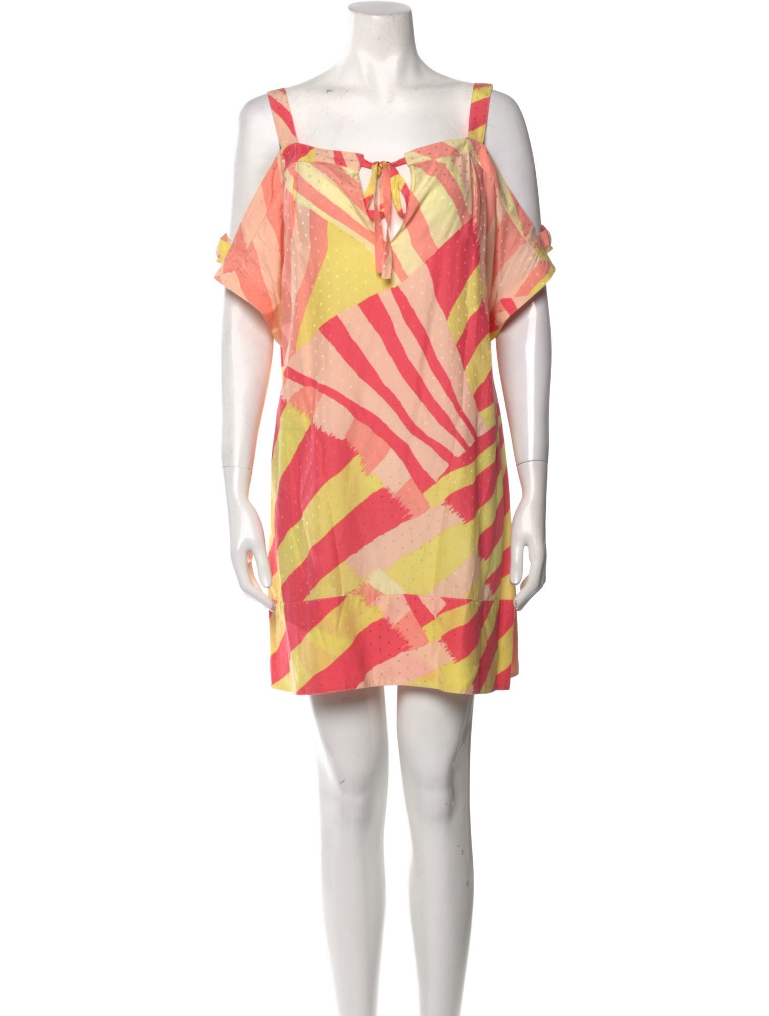 Marc Jacobs Silk Printed Mini Dress