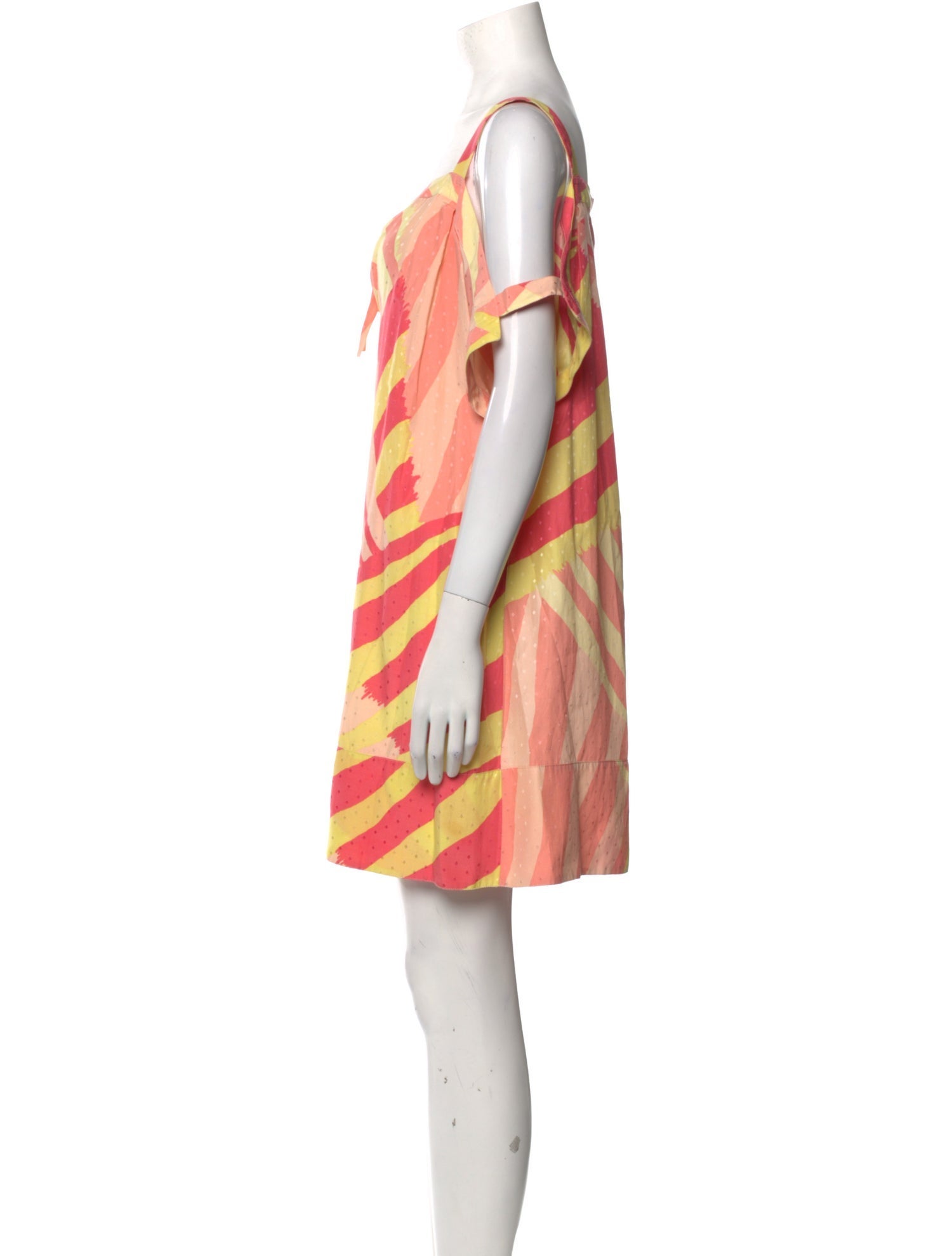 Marc Jacobs Silk Printed Mini Dress