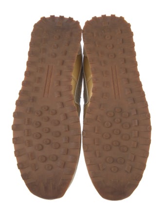 Marc Jacobs Signature Logo Suede Athletic Sneakers