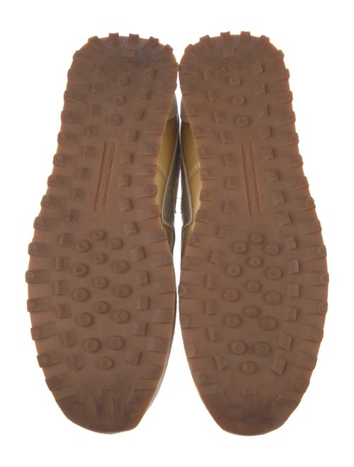 Marc Jacobs Signature Logo Suede Athletic Sneakers