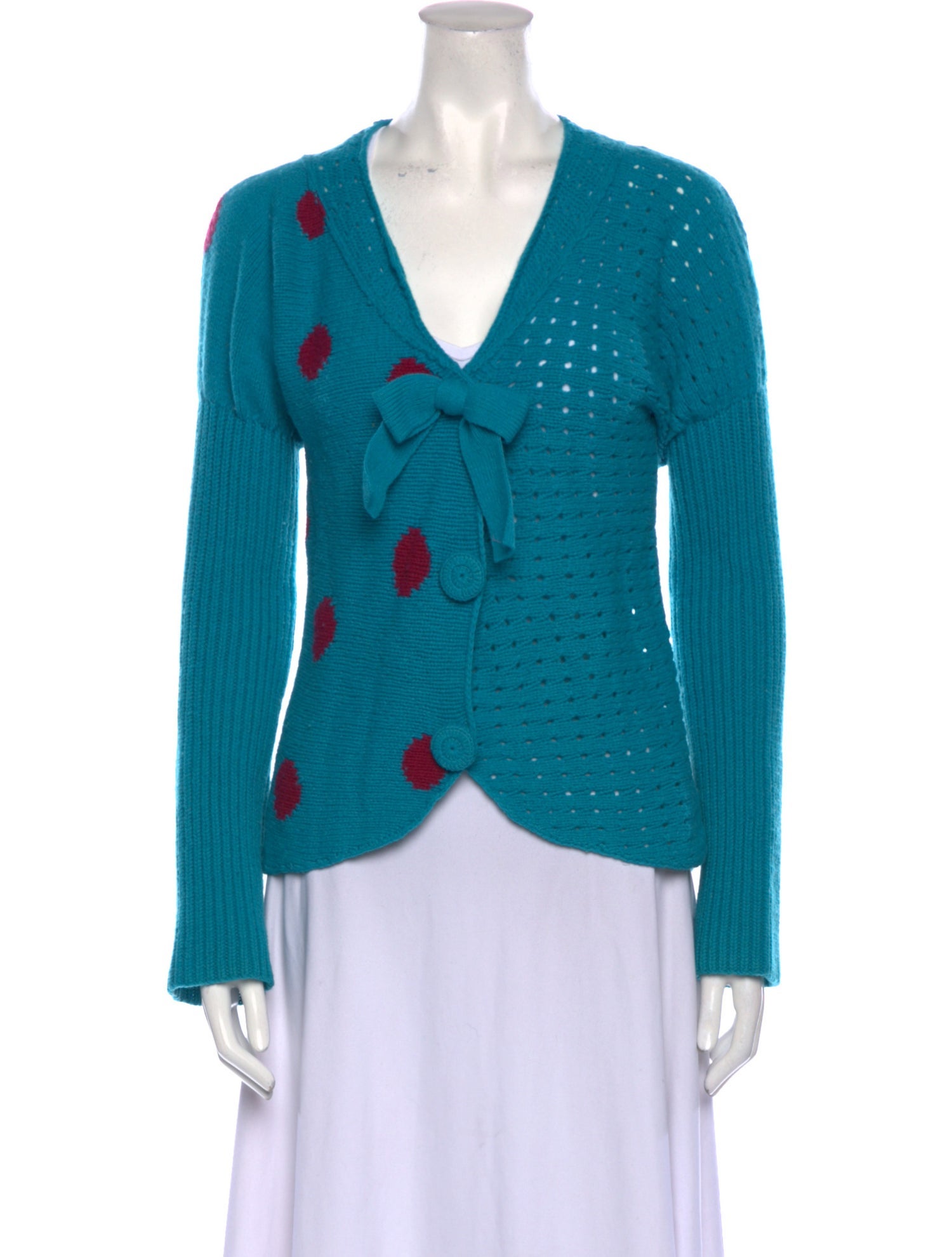 Marc Jacobs Wool Patterned Sweater