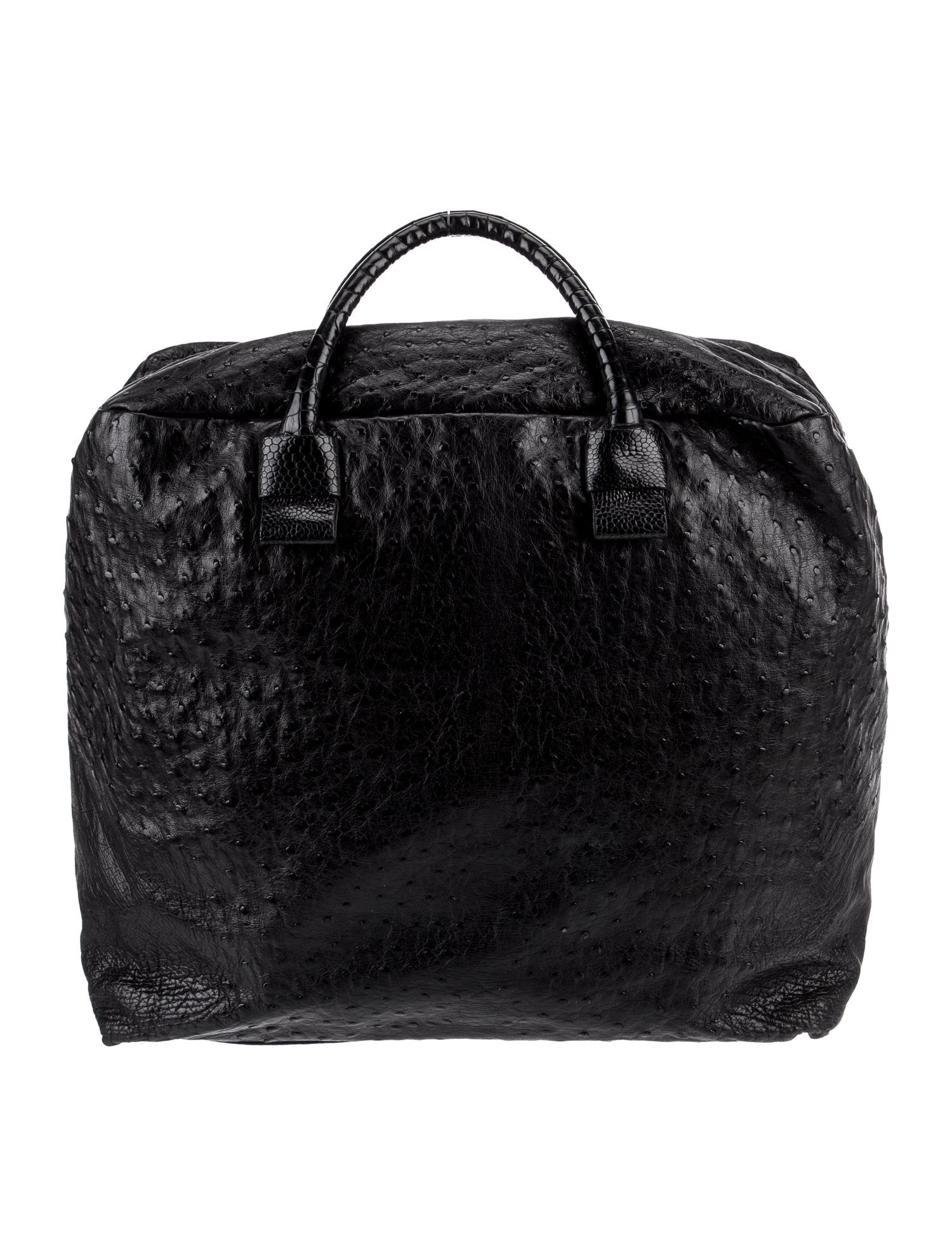 Marc Jacobs Ostrich Top Handle Bag