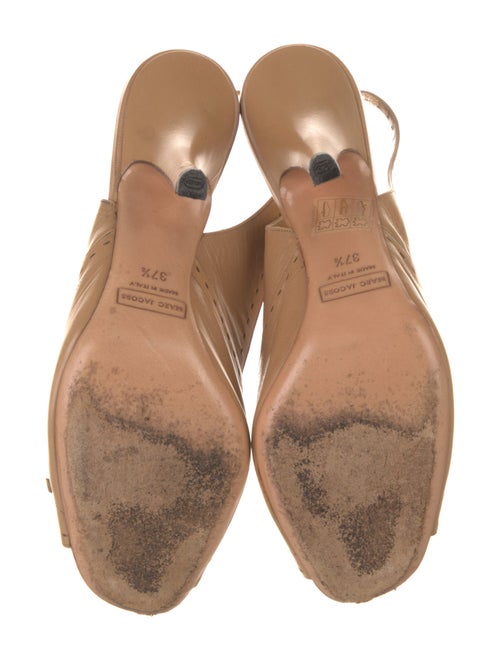 Marc Jacobs Leather Slingback Sandals