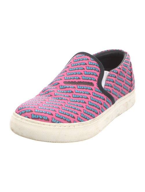 Marc Jacobs Canvas Printed Flats