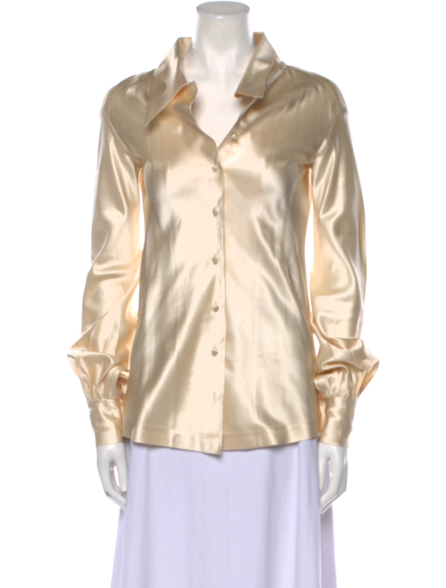 Marc Jacobs Long Sleeve Button-Up Top