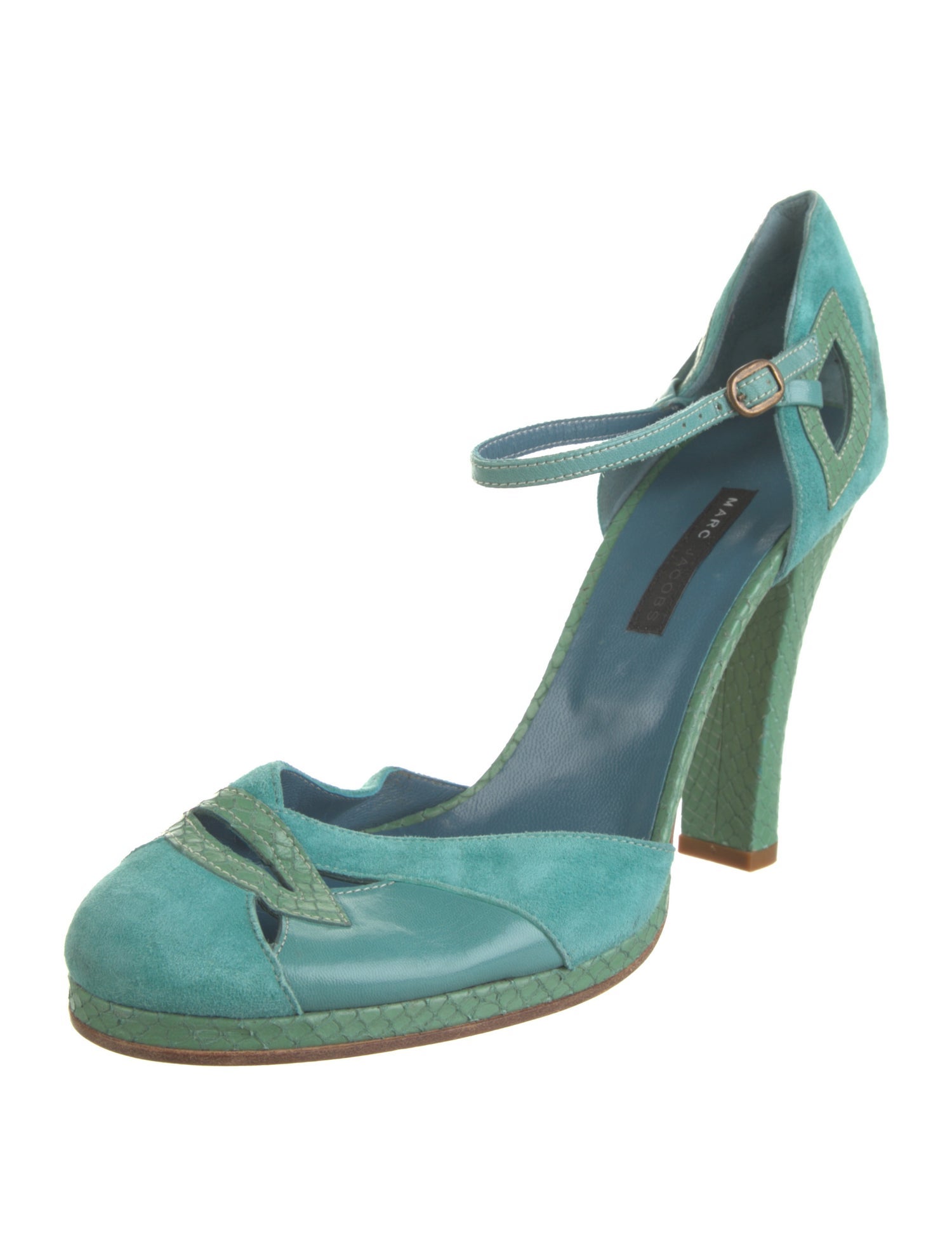 Marc by Marc Jacobs Suede D'Orsay Pumps