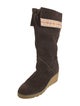 Marc Jacobs Suede Tassel Accents Boots
