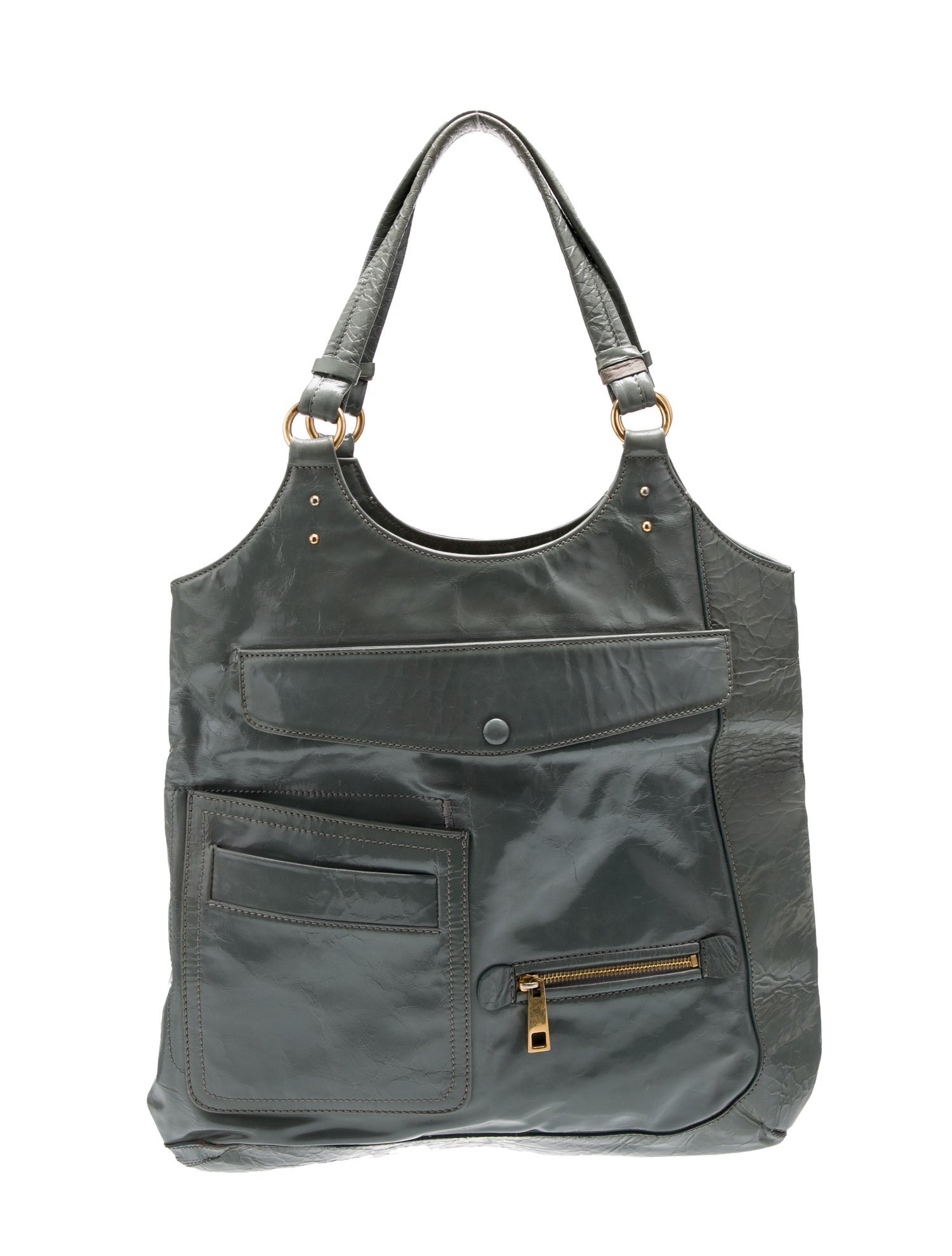 Marc Jacobs Patent Leather Top Handle Bag