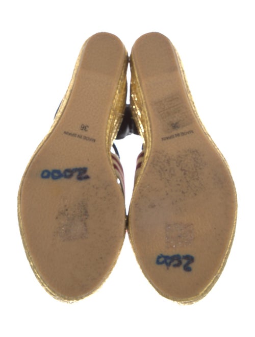 Marc Jacobs Canvas Striped Espadrilles