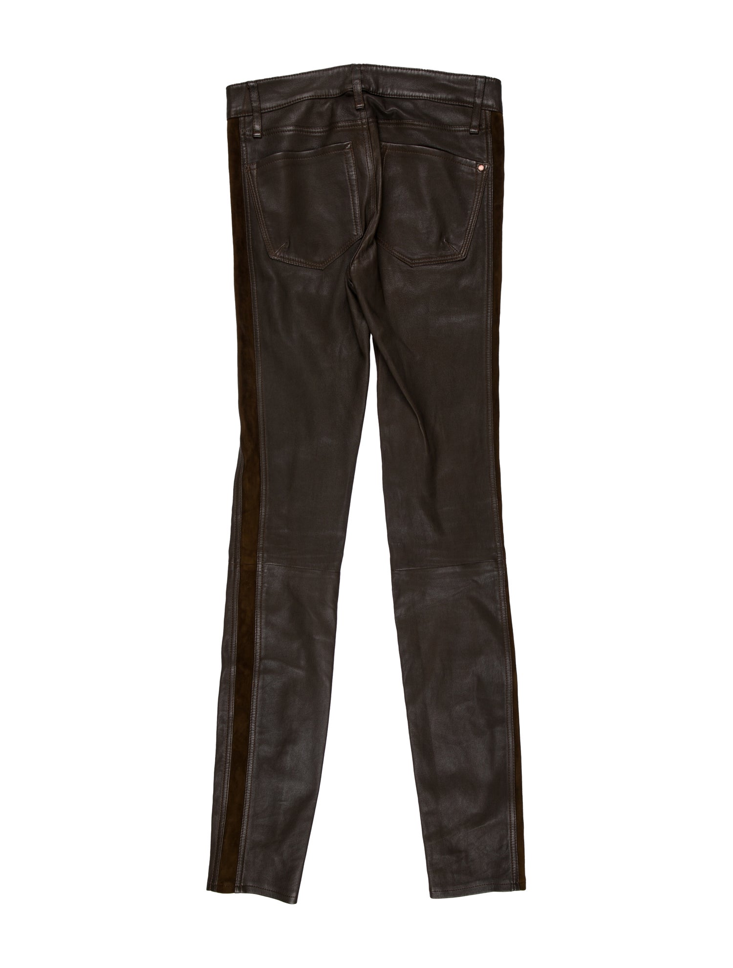 Marc by Marc Jacobs Leather Skinny Leg Pants