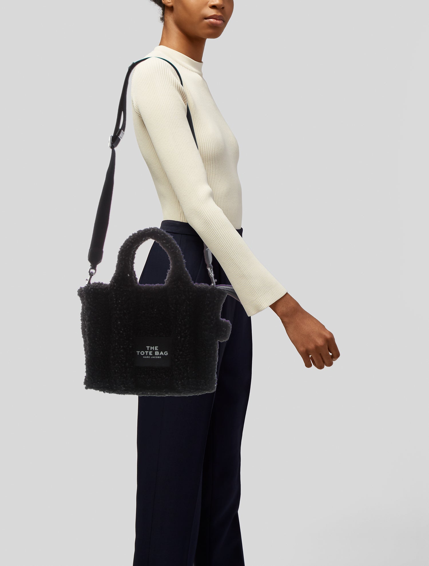 Marc Jacobs Faux Fur Top Handle Bag