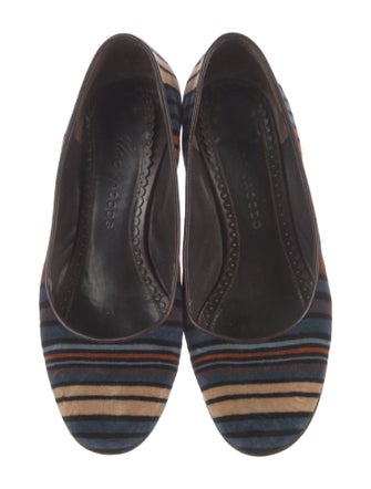 Marc Jacobs Velvet Printed Pumps