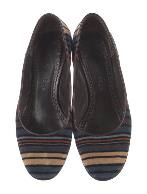 Marc Jacobs Velvet Printed Pumps