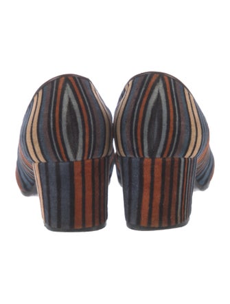 Marc Jacobs Velvet Printed Pumps