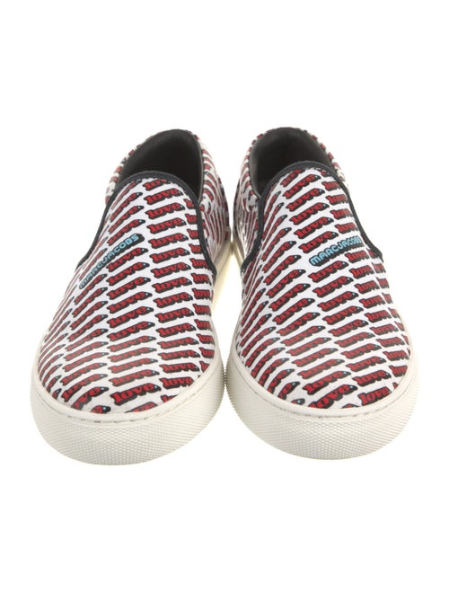 Marc Jacobs Canvas Printed Sneakers