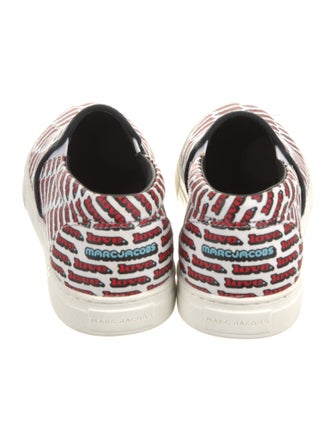 Marc Jacobs Canvas Printed Sneakers