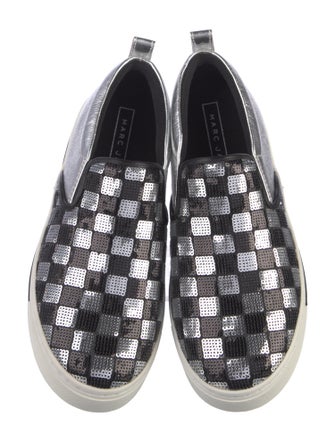Marc Jacobs Leather Printed Sneakers