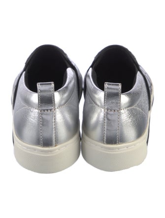 Marc Jacobs Leather Printed Sneakers