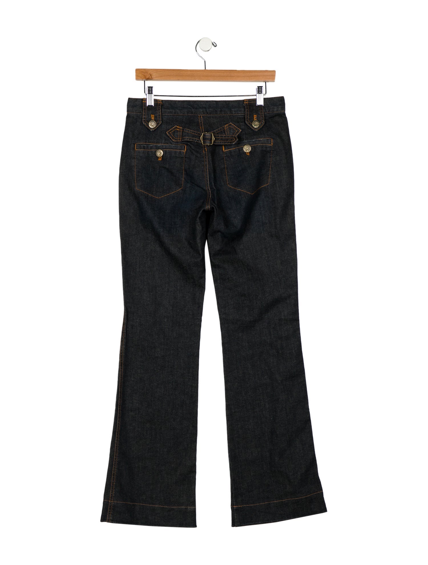 Marc Jacobs Mid-Rise Wide Leg Jeans