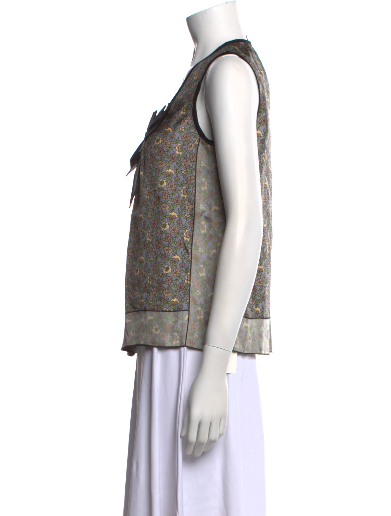 Marc Jacobs Silk Printed Top