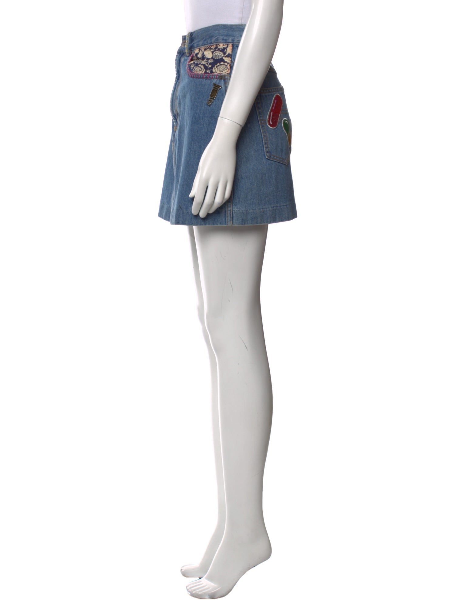 Marc Jacobs Sequin Embellishments Mini Skirt