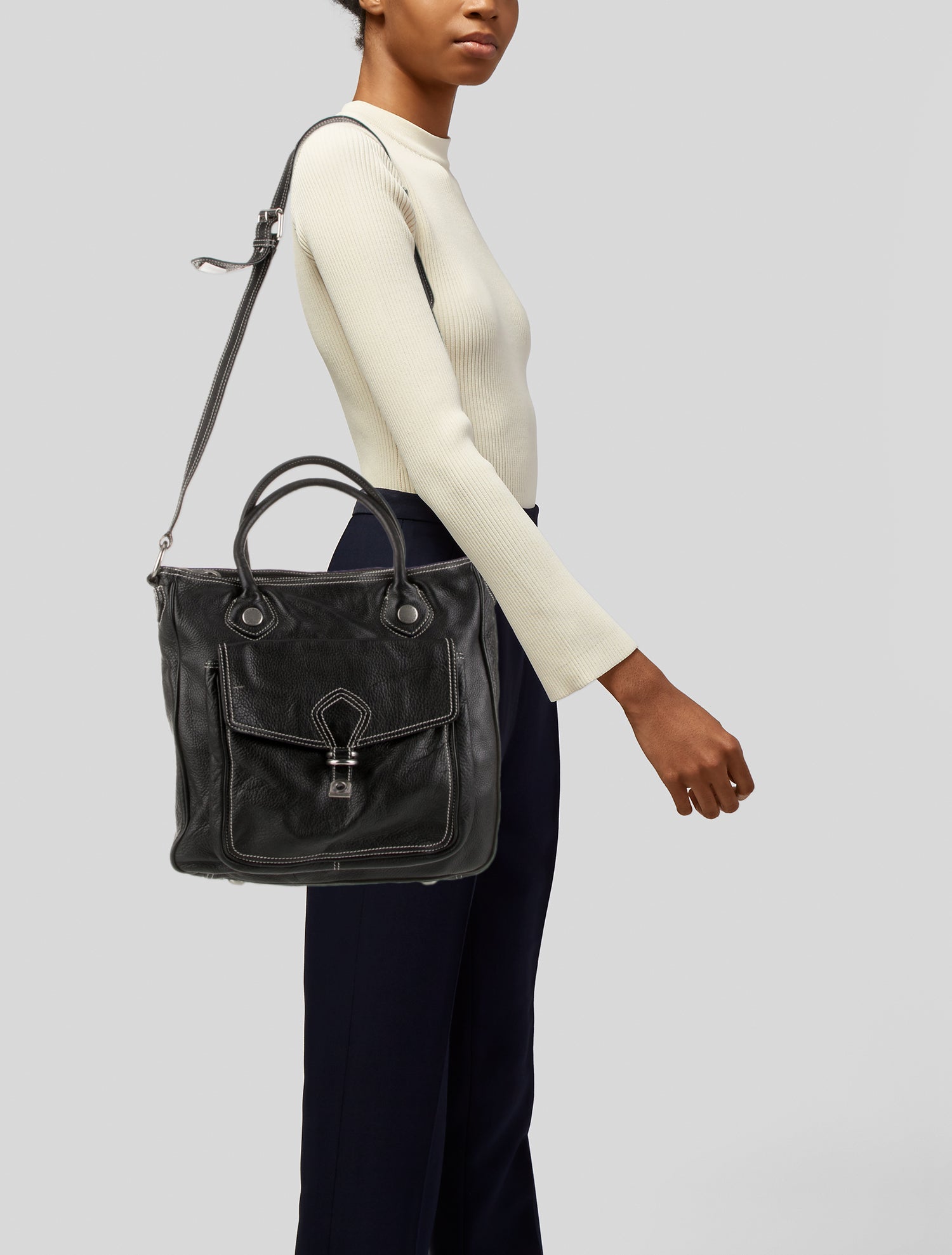 Marc by Marc Jacobs Leather Messenger Bag