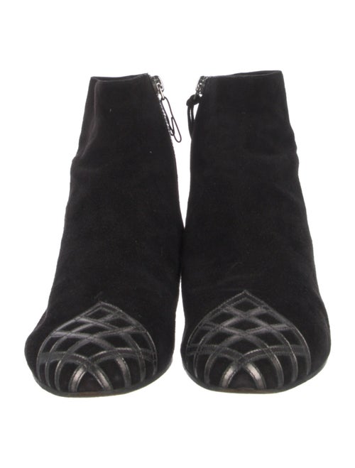 Marc Jacobs Suede Animal Print Boots