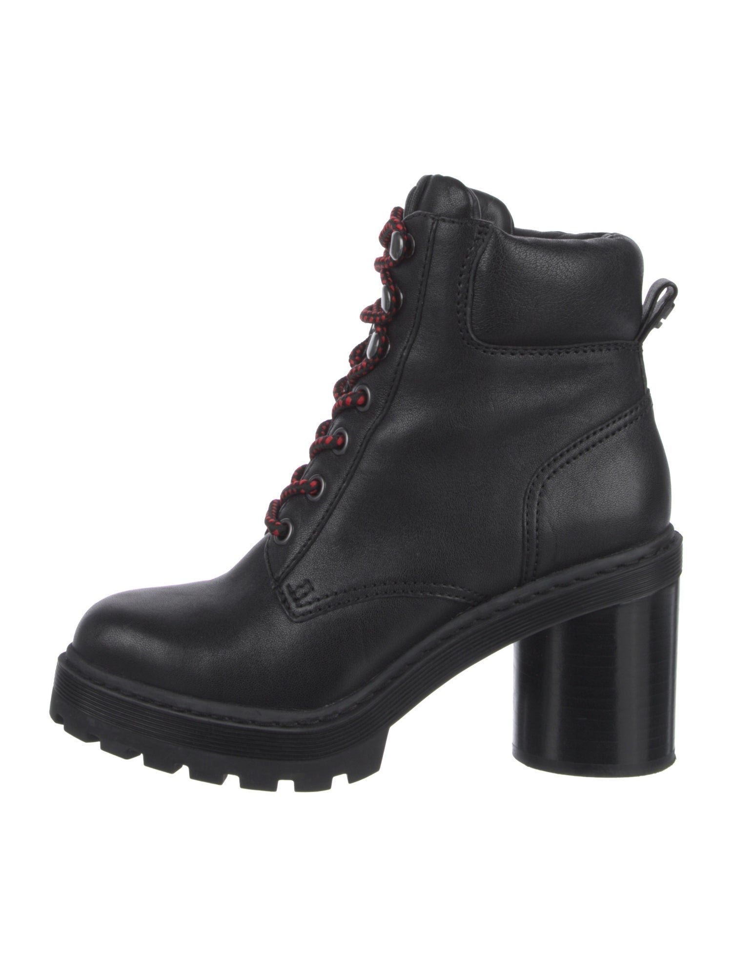 Marc Jacobs Leather Lace-Up Boots