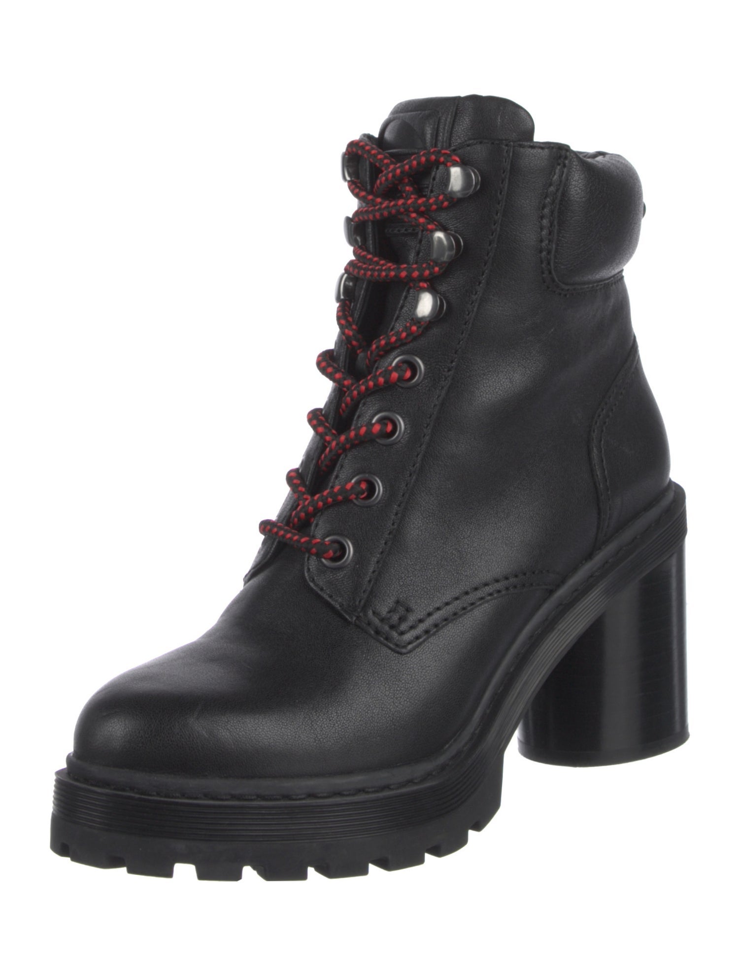 Marc Jacobs Leather Lace-Up Boots