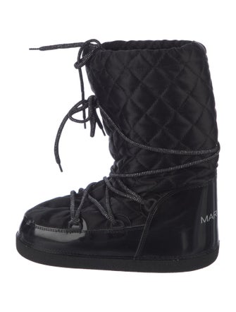 Marc Jacobs Satin Lace-Up Boots