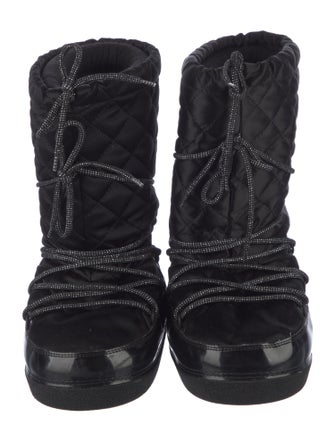 Marc Jacobs Satin Lace-Up Boots