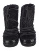 Marc Jacobs Satin Lace-Up Boots