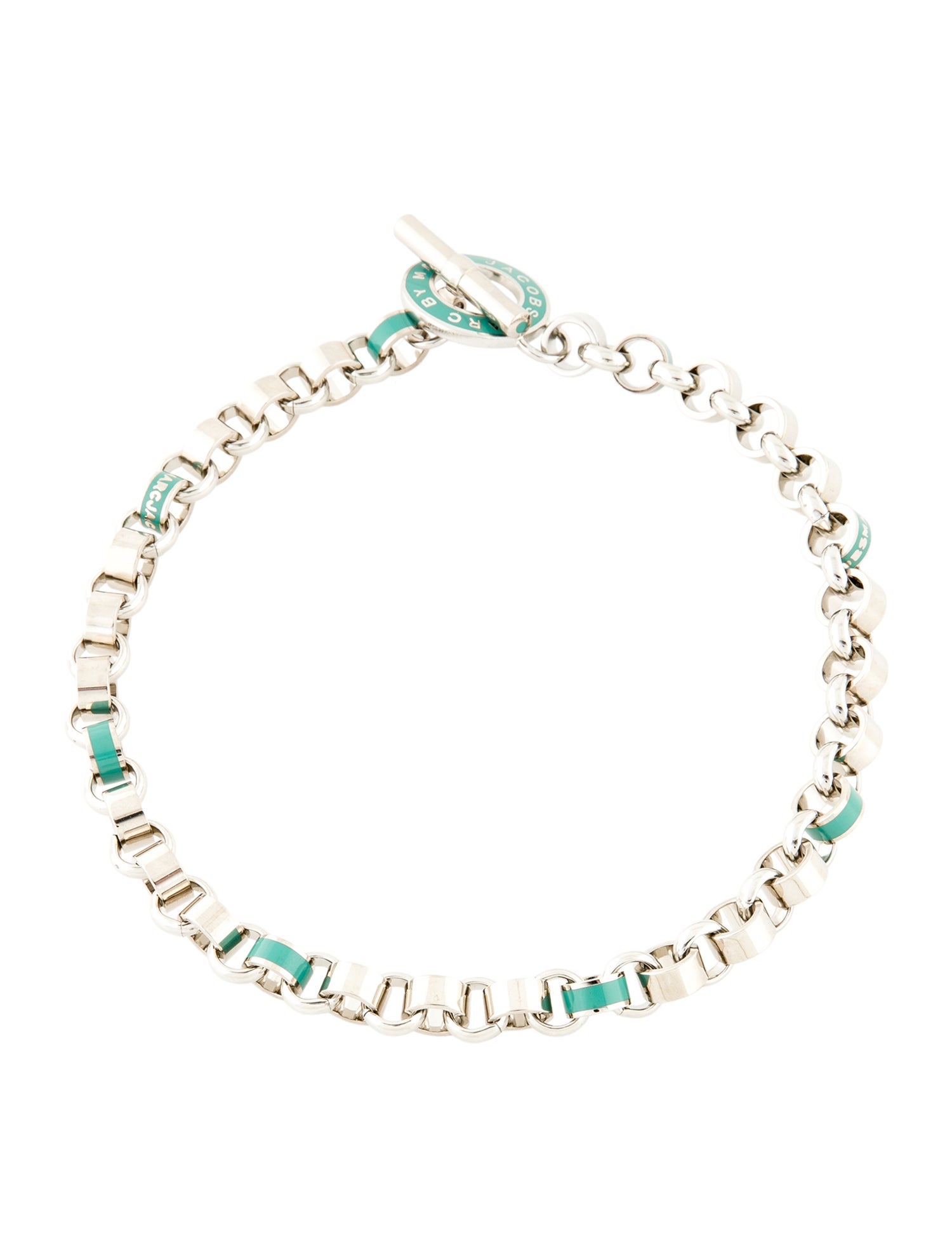 Marc Jacobs Enamel Toggle Chain Necklace