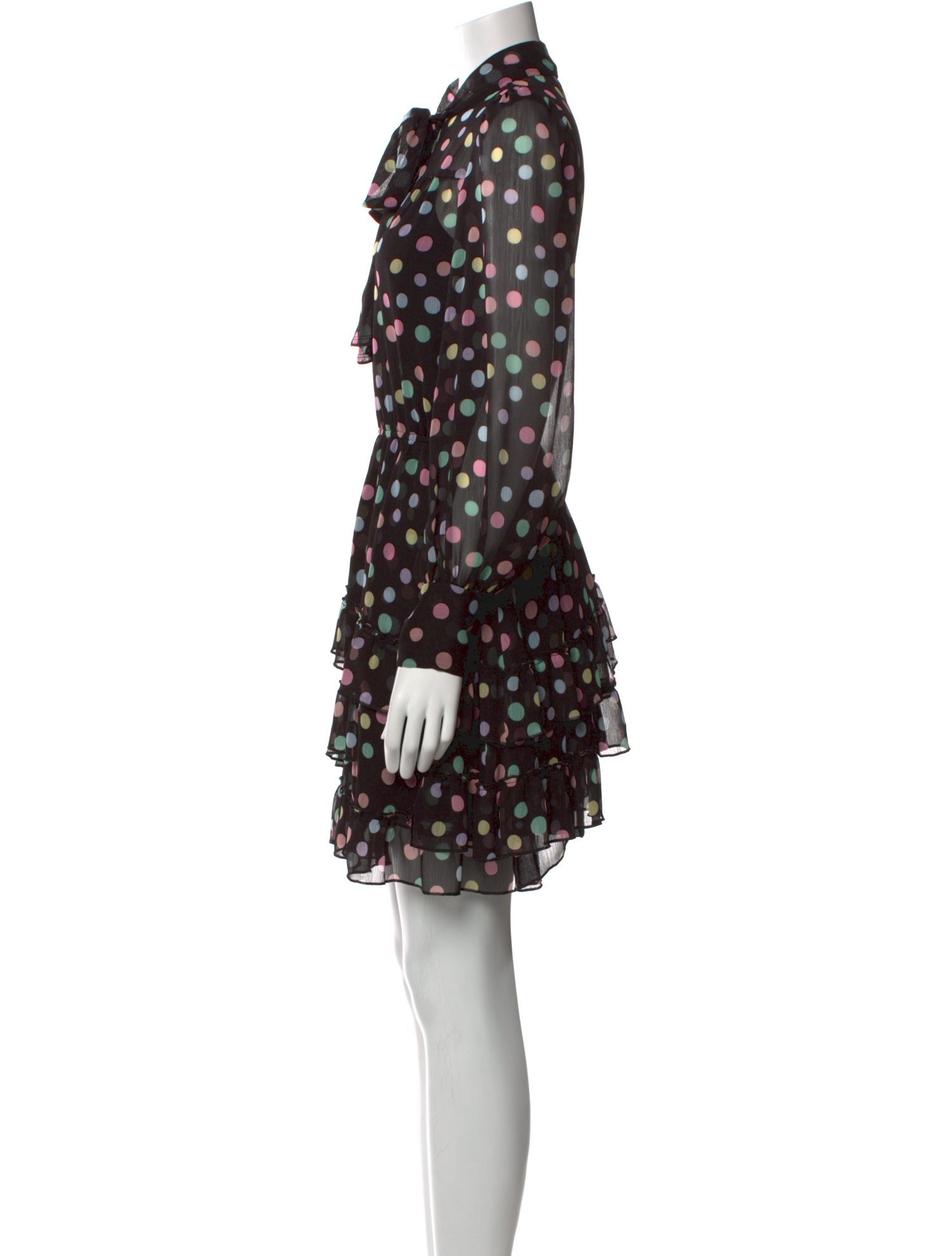Marc Jacobs Polka Dot Print Mini Dress