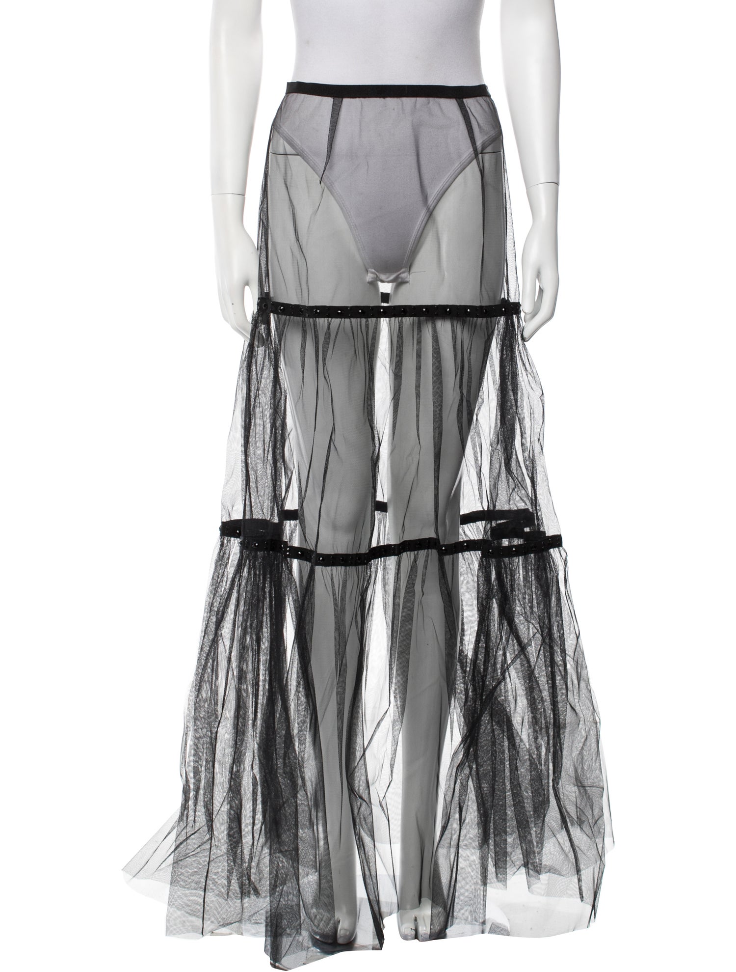 Marc Jacobs Nylon Long Skirt