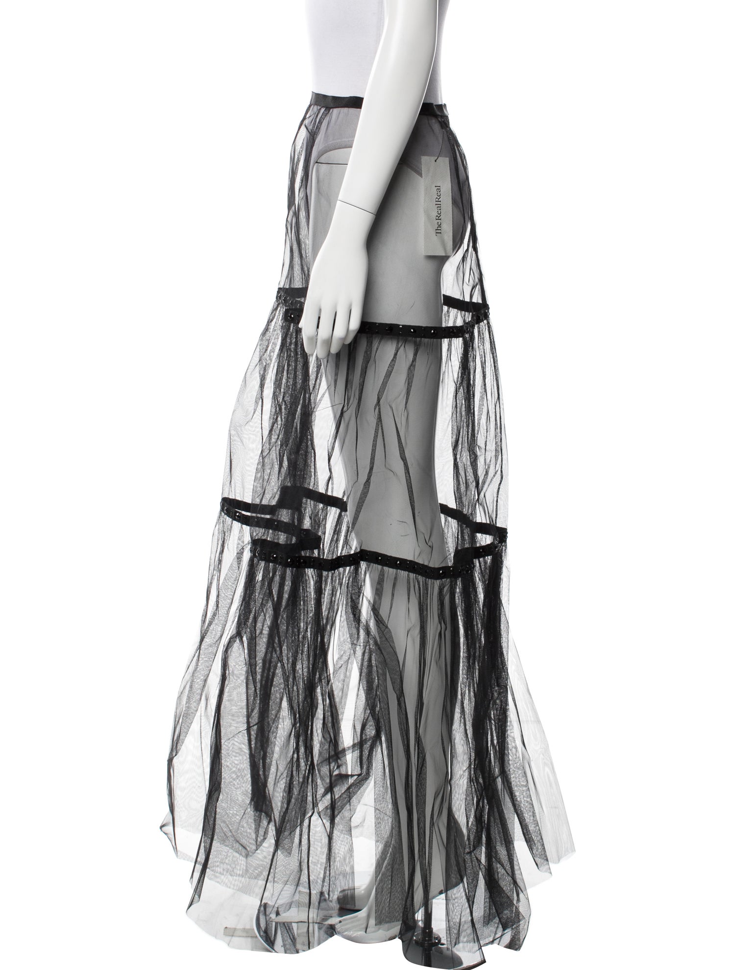 Marc Jacobs Nylon Long Skirt