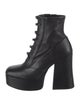 Marc Jacobs Leather Lace-Up Boots