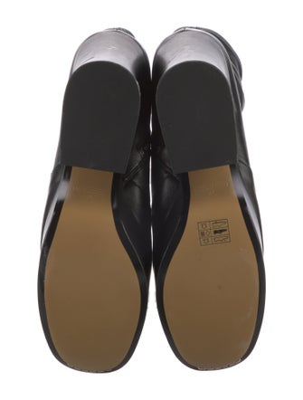 Marc Jacobs Leather Lace-Up Boots