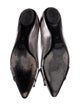 Marc Jacobs Leather Crystal Embellishments Ballet Flats