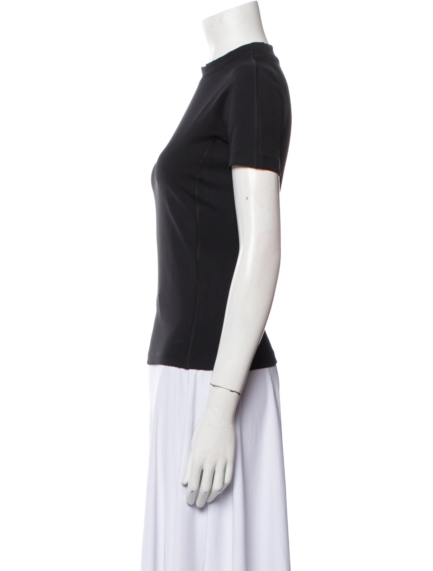 Marc Jacobs Mock Neck Short Sleeve T-Shirt